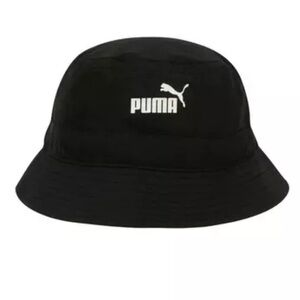 Puma black bucket hat